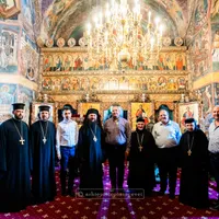 Ordinul eparhial „Crucea Bucovinei” i-a fost oferit lui Nicolae Ciucă la Voroneț: „Nu mă așteptam” - Foto: Arhiepiscopia Sucevei
