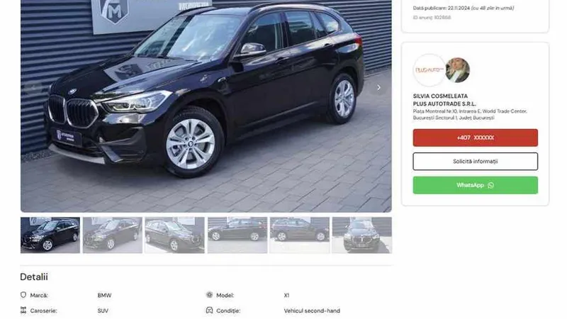 Ce SUV premium cu garanție, „nemăscărit” de samsari, găsești la preț de Dacia Bigster - Foto: captură ecran