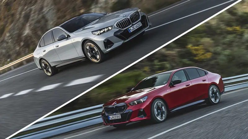 Un limbaj de design clar şi redus subliniază eleganţa şi prezenţa sportive ale noului BMW Seria 5 Sedan - Foto: BMW