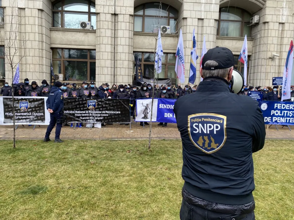 Acțiune de protest - Foto: snpp.ro