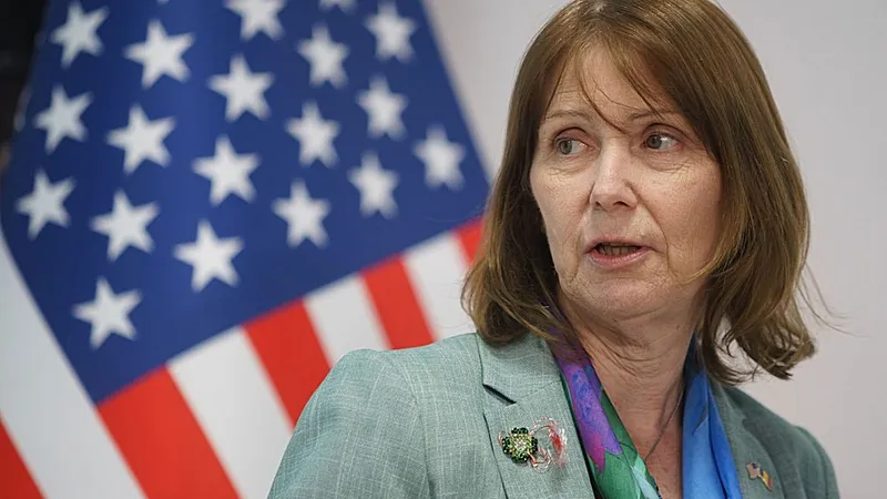 Kathleen Kavalec vorbeşte la evenimentul "Energie pentru generaţia următoare" - Foto: Profimedia Images