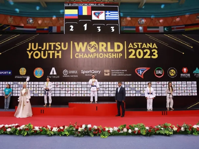 România a luat 25 de medalii la Campionatul Mondial de Ju-Jitsu pentru Cadeți, Aspiranți și Juniori Foto: NWR