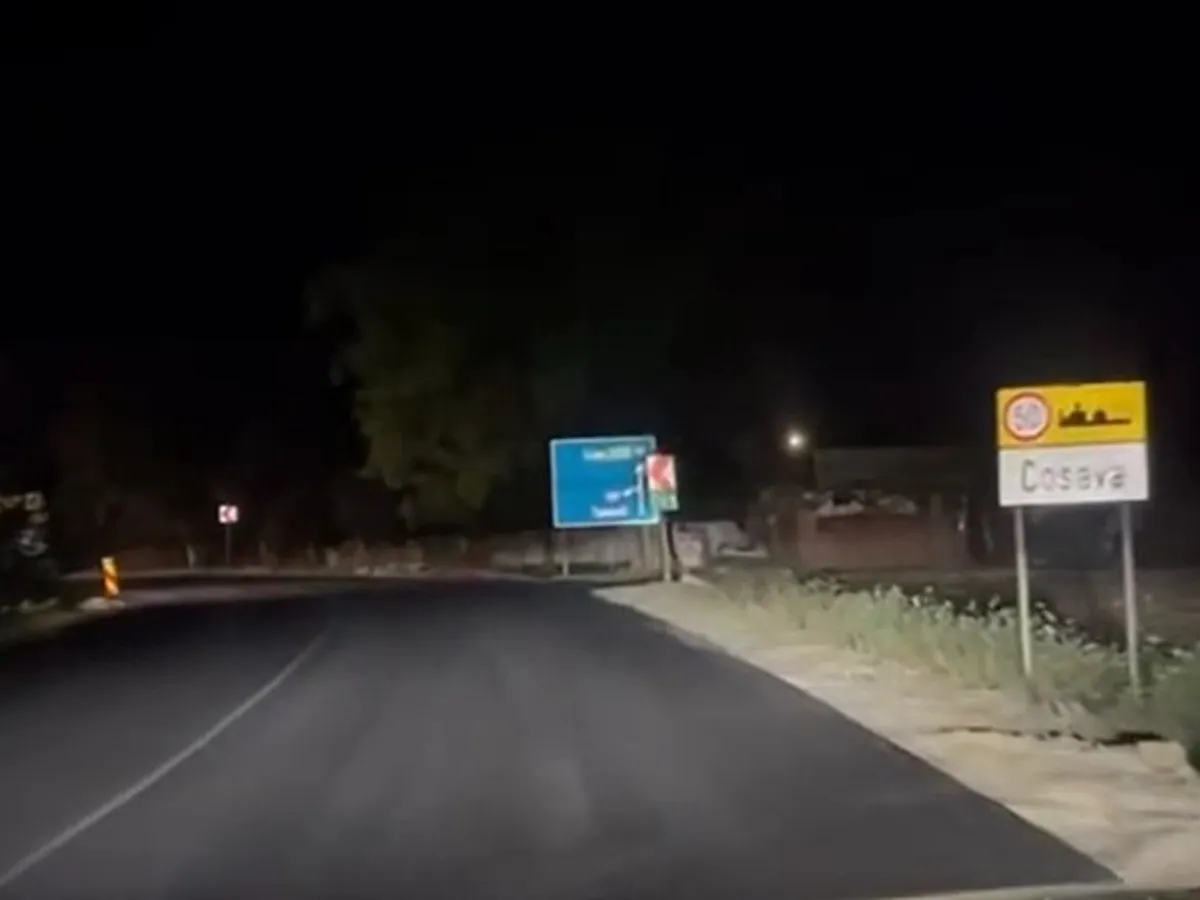 Se reia circulația pe drumul care face legătura între Lugoj și Deva. Nu vor mai fi cozi mari Foto captură video Facebook/Sorin Grindeanu