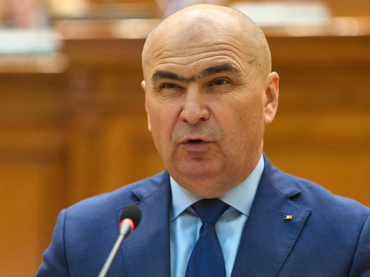Premierul Ilie Bolojan, discurs, în timpul asumării răspunderii Executivului - Foto: Profimedia Images