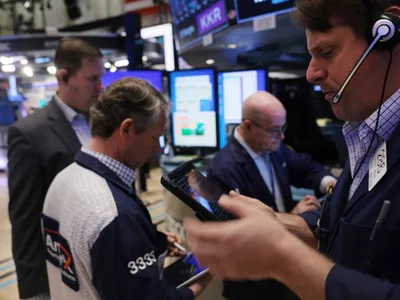 Zi de lucru agitată la New York Stock Exchange - Foto: Profimedia Images