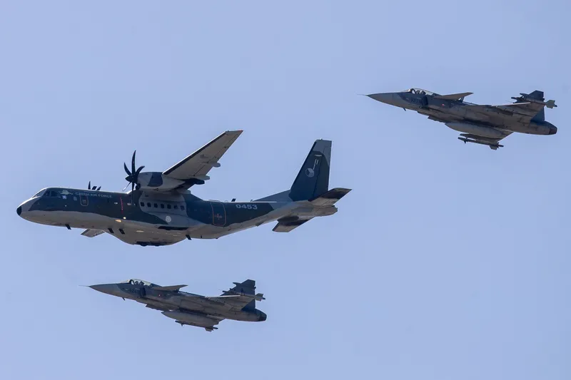 Misiune istorică pentru Suedia, prima misiune de poliție aeriană -  Foto: Profimedia Images (imagine cu rol ilustrativ)