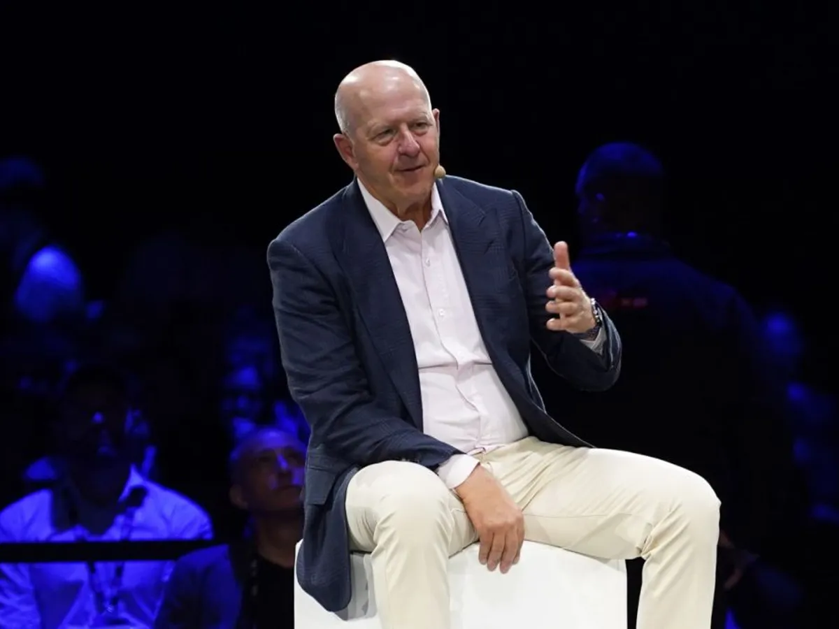 David Solomon, de la Goldman Sachs, vorbind la Italian Tech Week 2025 - Foto: Profimedia Images