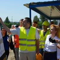 Imagini din 2016, când Firea anunța finalizarea Pasajului Ciurel în iulie 2017 Foto: Facebook