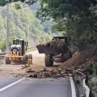 Valea Oltului, paralizată. „Ce se va întâmpla când vor începe lucrările pe bune la autostradă?” - Foto: Captură CNAIR