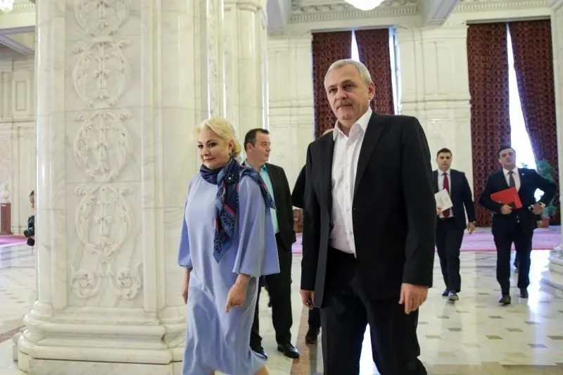 Dragnea s-a supărat pe Dăncilă și nu o mai vrea în fruntea PSD. Foto Inquam Photos