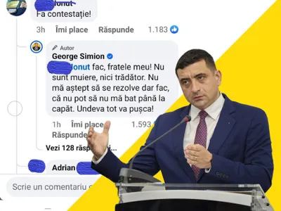 George Simion va contetsta alegerea lui Nicușor Dan - Foto: INQUAM PHOTOS / Codrin Unici