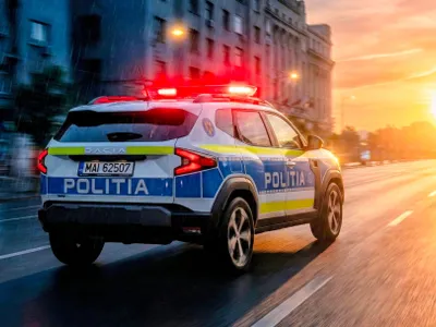 Mașină de Poliție - Foto: Facebook/ Poliția Capitalei (rol ilustrativ)