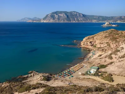 Plajă pe Insula Kos - Foto: Profimedia Images (Imagine cu rol ilustrativ)