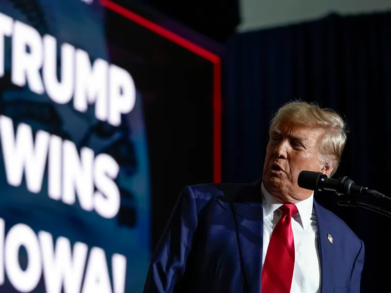 Cursa pentru Casa Albă 2024: Trump a câştigat primarele republicane din Iowa. Cu cine se bate - Foto: Profimedia Images