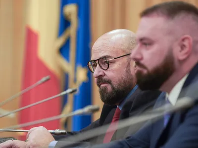 Piedone și Vlad Popescu Piedone - Foto: INQUAM PHOTOS / Saul Pop