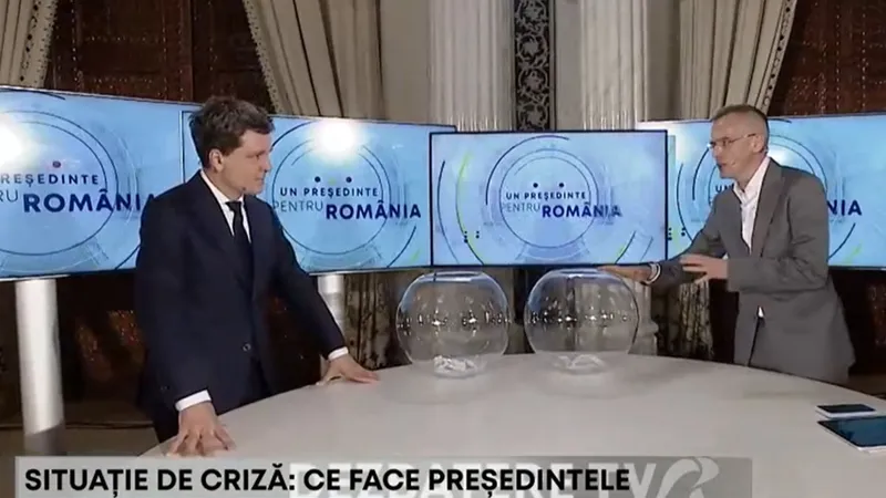 LIVE Nicușor Dan, singur în fața alegătorilor la TVR. Dezbatere decisivă. Simion a boicotat din nou - FOTO: captură video (imagine cu rol ilustrativ)