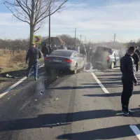 Scena accidentului făcut de Chițoiu/FOTO: g4media.ro