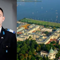 Plutonierul major Daniel Popa și Academia Militară Navală din Annapolis - Foto: Colaj
