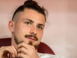Radu Drăguşin, la meciul Naţionalei, România - Cipru - Foto: Profimedia Image