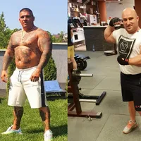Interlopii Adrian Beleaua Corduneanu și Cătălin Băcăoanu vor să mute conflictul online în cușca MMA Foto: Facebook