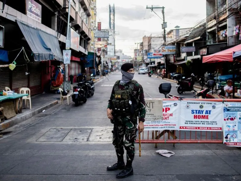 Filipine intră în LOCKDOWN. / Foto: straitstimes.com