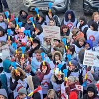 Medicii ies din nou în stradă Foto: Facebook/ Federaţia Sanitas