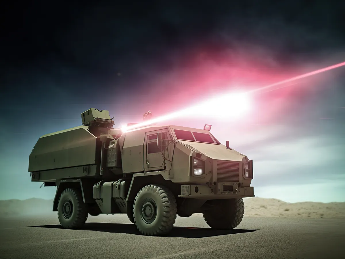 Marea Britanie testează arma cu laser. Distruge orice țintă aeriană în 5 secunde. Un foc costă 13 $ - Foto: Profimedia images - Caracrter ilustrativ