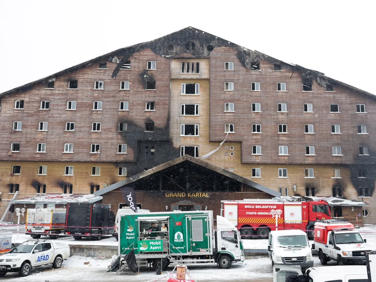 8 persoane, condamnate la închisoare pe viață pentru incendiul mortal dintr-un hotel din Turcia