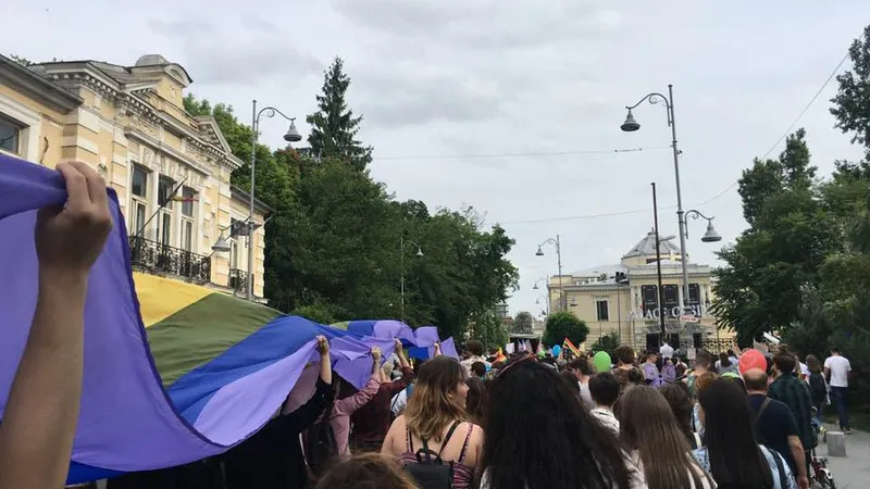 Parada gay. Foto: Alex Tocilescu Facebook