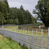 Gardul de la granița dintre Lituania și Belarus are 550 km- FOTO: European Union 2021 - EP