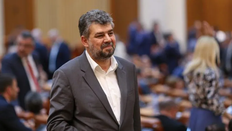 Marcel Ciolacu, șeful PSD și al Camerei Deputaților. Sursa foto: Inquam Photos - Octav Ganea