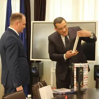 Ion Ceban și Gabriel Mutu Foto: Facebook
