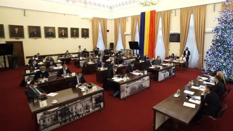 Ședință de CL la Iași/FOTO: ziaruldeiasi.ro