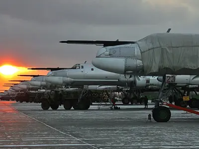 Bombardiere strategice rusești/Foto: moscow times