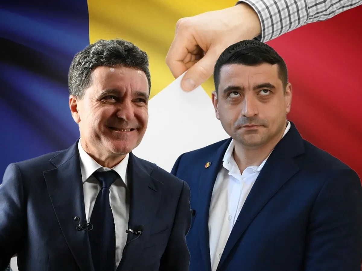 Cum îl poate bate Nicușor Dan pe George Simion în turul 2 - Foto: INQUAM Photos/colaj Newsweek
