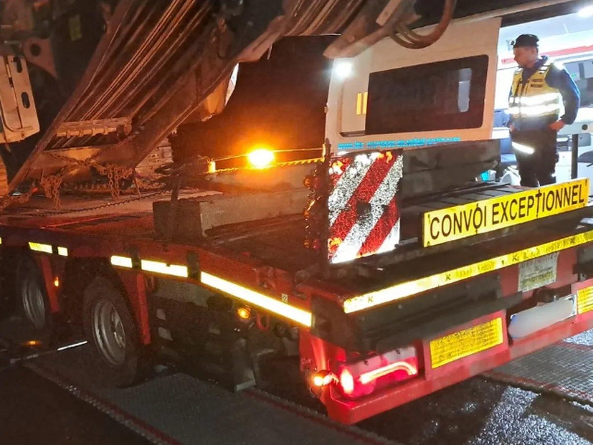 Trei camioane românești, amendate cu 48.000 € în Cehia: greutate și gabarit depășite, tahografe neconforme