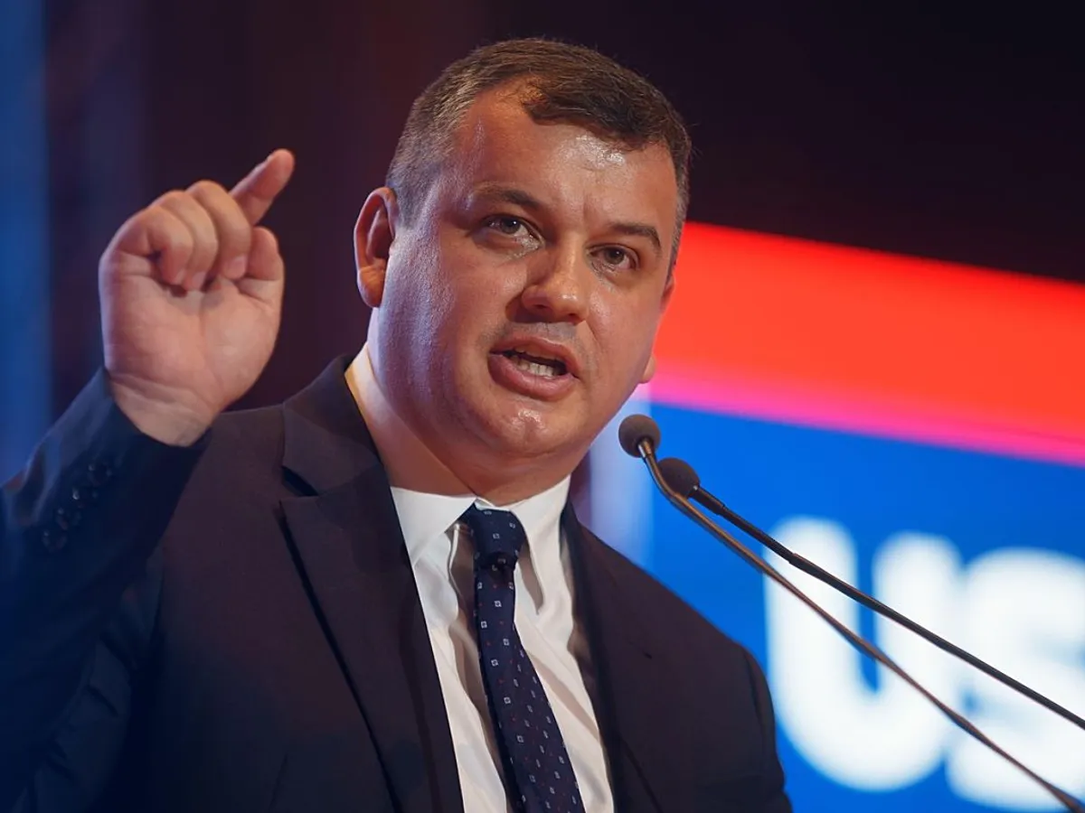 Eugen Tomac, preşedintele Partidului Mişcarea Populară - Foto: Profimedia Images