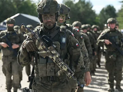 Soldați din Marea Britanie și Franța, antrenament în Polonia - Foto: Profimedia Images (imagine cu  rol ilustrativ)