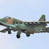 Ucraina a doborât încă un SU-25 de 20.000.000$ Rusia a pierdut 350 de avioane în război - Foto: Twitter