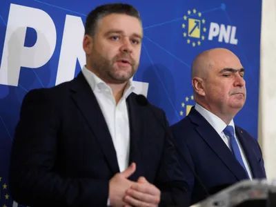 Ciprian Ciucu și Ilie Bolojan - Foto: INQUAM PHOTOS / Octav Ganea