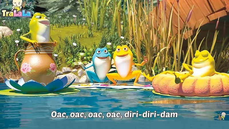 „Oac, Oac, Diri-Diri-Dam“ este cel mai de succes clip pe canalul TraLaLa