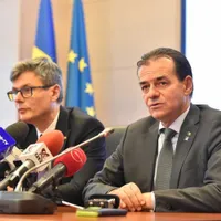 Ludovic Orban și noul ministru al Economiei, Virgil Popescu Foto: guv.ro