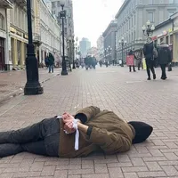Proteste cu „scenariul Bucea” la Moscova. Activiștii anti-război găsesc soluții de a protesta/FOTO: TheMoscovTimes
