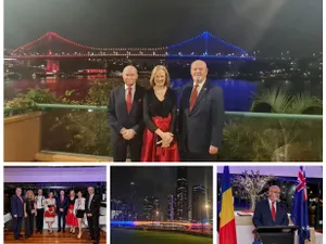 1 Decembrie: Tricolorul, proiectat pe clădiri emblematice din Australia cu ocazia Zilei Naţionale: FOTO - Ambasada Românie(imagine cu rol ilustrativ)i în Australia