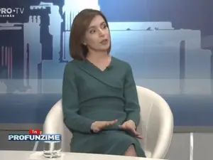 Maia Sandu, președinta Republicii Moldova. Sursă imagine: Facebook Protv Chișinău