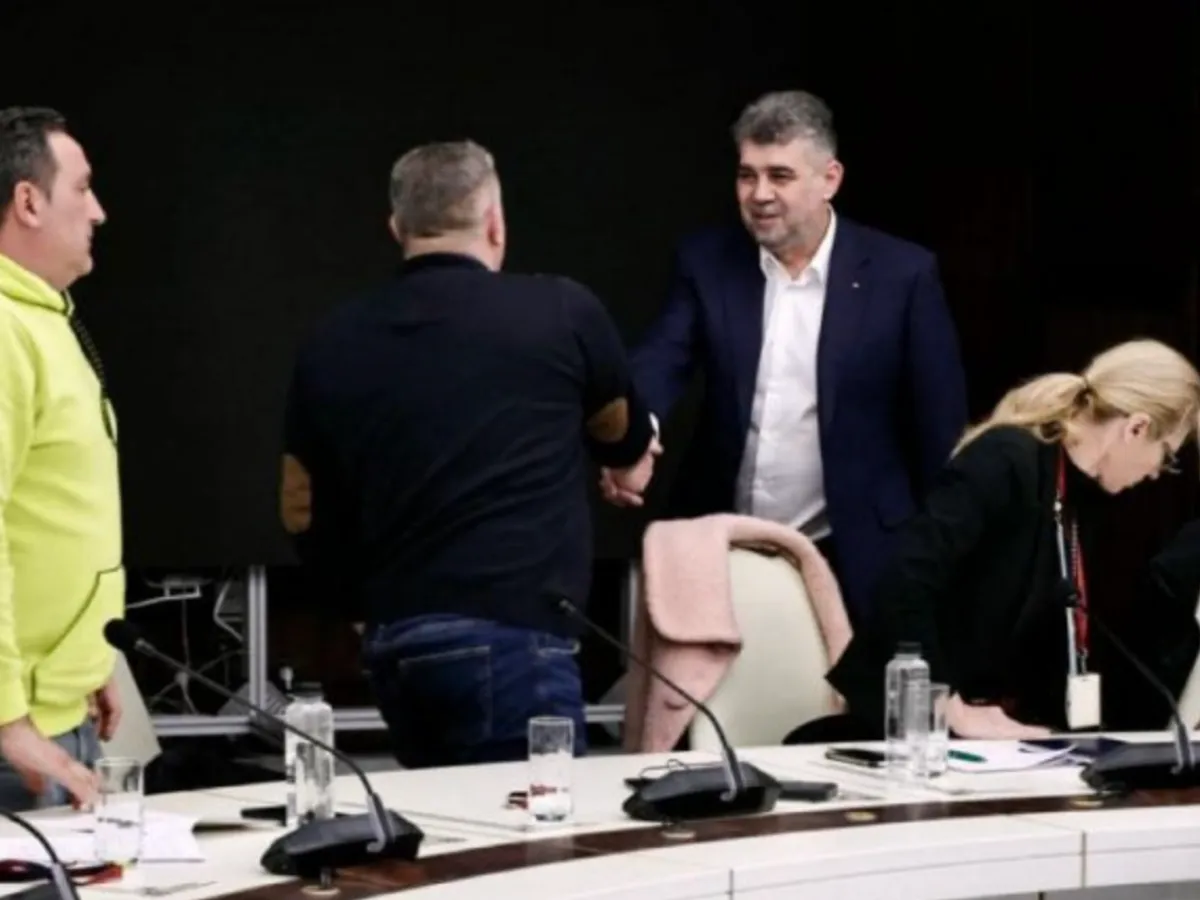 Ciolacu, despre acordul cu fermierii pentru încetarea protestelor: „Am semnat un acord” - Foto: Facebook/ Marcel Ciolacu