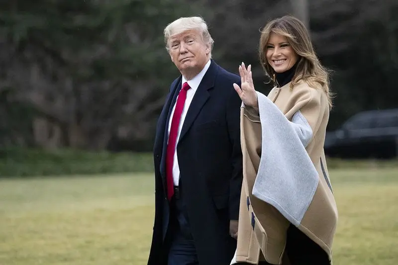 Donald Trump nu l-a felicitat pe noul președinte al SUA Joe Bide. Pleacă de la Casa Albă cu Melania Trump