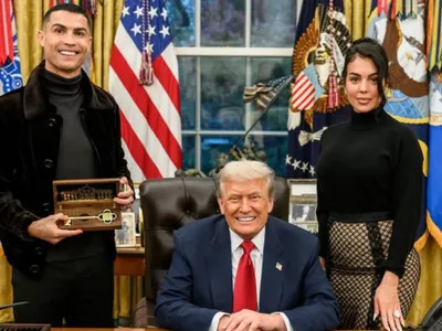 ”Și-au șocat fanii”! Au apărut imaginile: ce au făcut Ronaldo și Georgina înainte să intre la Casa Albă