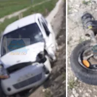 Accident în lanț teribil în Sibiu - Foto: Centrul infotrafic