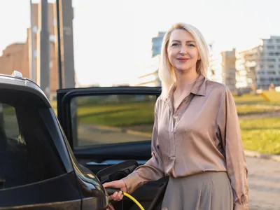 Stație încăracre mașini electrice - Foto: Profimedia Images